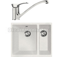 Комплект Мойка Lava U2 latte + Смеситель SG04 CR chrome