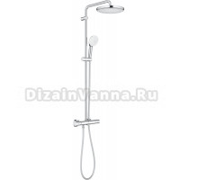 Душевая стойка Grohe Tempesta 26670001 с термостатом, хром