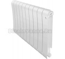 Радиатор биметаллический Royal Thermo Infinity 500 10 секций, bianco traffico