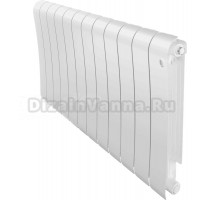 Радиатор биметаллический Royal Thermo Infinity 500 12 секций, bianco traffico