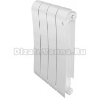 Радиатор биметаллический Royal Thermo Infinity 500 4 секции, bianco traffico