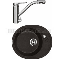 Комплект Мойка Lava E1.LAV + Смеситель SG05 CR chrome