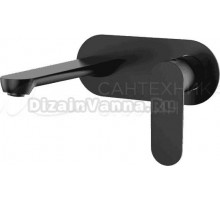 Смеситель для раковины Cezares Stylus STYLUS-BLI1-NOP-W0 С ВНУТРЕННЕЙ ЧАСТЬЮ, матовый черный