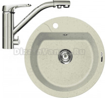 Комплект Мойка Lava R3 vanilla + Смеситель SG05 CR chrome