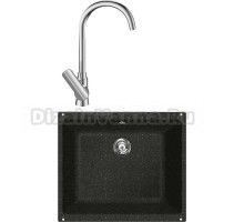 Комплект Мойка Lava U1 basalt + Смеситель SG07 CR chrome