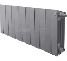 Радиатор биметаллический Royal Thermo Piano Forte 300 VDR80 14 секций, silver satin