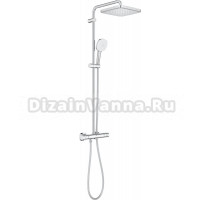 Душевая стойка Grohe Tempesta 26689001 с термостатом, хром