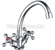 Смеситель для кухни Ledeme H20 L4920 хром