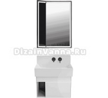 Мебель для ванной комнаты KERAMA MARAZZI Logica M 65 белоснежная