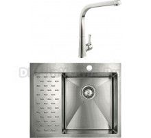 Комплект Мойка Seaman Eco Marino SMB-6351PLS + Смеситель MEGA Mega MG-SUN03