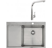 Комплект Мойка Seaman Eco Marino SMB-7851LS + Смеситель MEGA Mega MG-SUN03