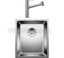 Комплект Мойка Blanco Andano 340-U + Смеситель Ambis-S 523119