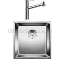 Комплект Мойка Blanco Andano 400-IF + Смеситель Ambis-S 523119