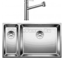Комплект Мойка Blanco Andano 500/180-U R + Смеситель Ambis-S 523119