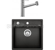 Комплект Мойка Blanco Dalago 5 антрацит + Смеситель Ambis-S 523119