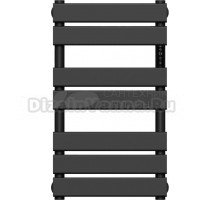 Полотенцесушитель электрический Bauedge Spectrum AF0004 40x70, черный матовый