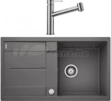 Комплект Мойка Blanco Metra 5S 518871 темная скала + Смеситель Ambis-S 523119