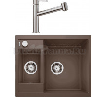 Комплект Мойка Blanco Metra 6 кофе + Смеситель Ambis-S 523119