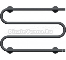 Полотенцесушитель электрический Bauedge M AF0042 41,5x61,5 темно-серый металлик