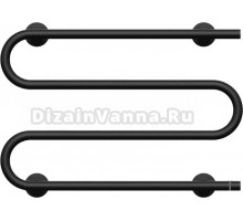 Полотенцесушитель электрический Bauedge M AF0040 61,5x41,5 черный матовый