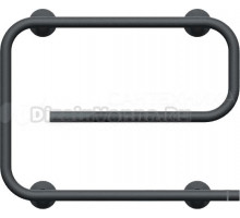 Полотенцесушитель электрический Bauedge E AF0039 53x41 темно-серый металлик