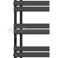 Полотенцесушитель электрический Bauedge Eastern Wind AF0007 50x80, черный матовый