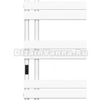 Полотенцесушитель электрический Bauedge Eastern Wind AF0008 50x80, белый матовый