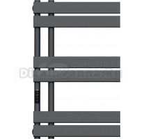 Полотенцесушитель электрический Bauedge Eastern Wind AF0009 50x80, темно-серый металлик