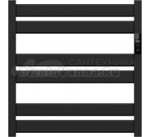 Полотенцесушитель электрический Bauedge Elite AF0034 52x53, черный матовый