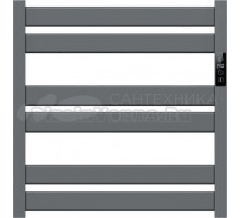 Полотенцесушитель электрический Bauedge Elite AF0036 52x53, темно-серый металлик