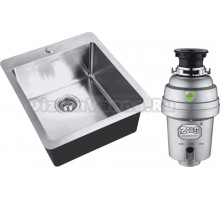 Комплект Мойка Zorg Inox HD 4551 + Измельчитель Inox D ZR-38 D