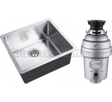 Комплект Мойка Zorg Inox HD 4844 + Измельчитель Inox D ZR-56 D