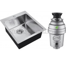 Комплект Мойка Zorg Inox R 4551 + Измельчитель Inox D ZR-38 D
