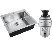 Комплект Мойка Zorg Inox R 5951 + Измельчитель Inox D ZR-38 D