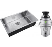 Комплект Мойка Zorg Inox R 7444 + Измельчитель Inox D ZR-56 D
