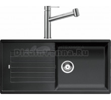 Комплект Мойка Blanco Zia XL 6S 517568 антрацит + Смеситель Ambis-S 523119