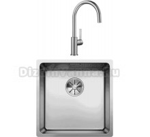 Комплект Мойка Blanco Andano 400-U + Смеситель Candor 523120