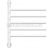 Полотенцесушитель электрический Bauedge Nimb Turning AF0032 50x62,2 белый матовый