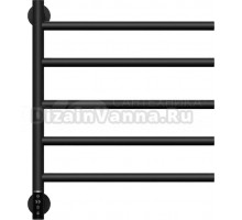 Полотенцесушитель электрический Bauedge Nimb Elegant AF0022 50x60 черный матовый