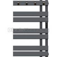 Полотенцесушитель электрический Bauedge Wind Hook AF0012 50x80 темно-серый металлик