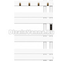 Полотенцесушитель электрический Bauedge Wind Hook AF0011 50x80 белый матовый