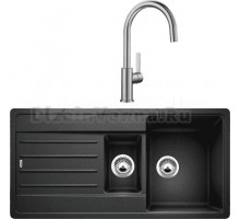Комплект Мойка Blanco Legra 6 S антрацит + Смеситель Candor 523120