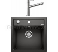 Комплект Мойка Blanco Dalago 5 черная + Смеситель Ambis Ambis 523118