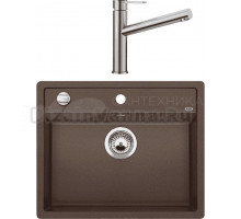 Комплект Мойка Blanco Dalago 6 кофе + Смеситель Ambis Ambis 523118