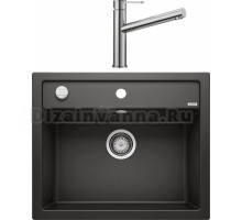 Комплект Мойка Blanco Dalago 6 черная + Смеситель Ambis Ambis 523118