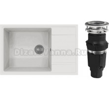 Комплект Мойка Florentina Липси 780XL жасмин + Измельчитель Bone Crusher BC 610-AS
