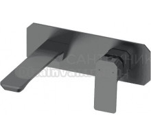 Смеситель для раковины Wonzon & Woghand WW-88869011-BGM темный графит, С ВНУТРЕННЕЙ ЧАСТЬЮ