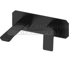 Смеситель для раковины Wonzon & Woghand WW-88869011-MB черный матовый, С ВНУТРЕННЕЙ ЧАСТЬЮ