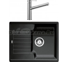 Комплект Мойка Blanco Zia 40 S антрацит + Смеситель Ambis Ambis 523118