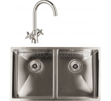 Комплект Мойка IDDIS Edifice EDI75S2i77 + Смеситель Acros ACRSB00i05 хром